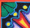 Tepehuano Yarn Painting (Peyote Flower)